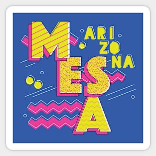 Retro 90s Mesa, Arizona Sticker